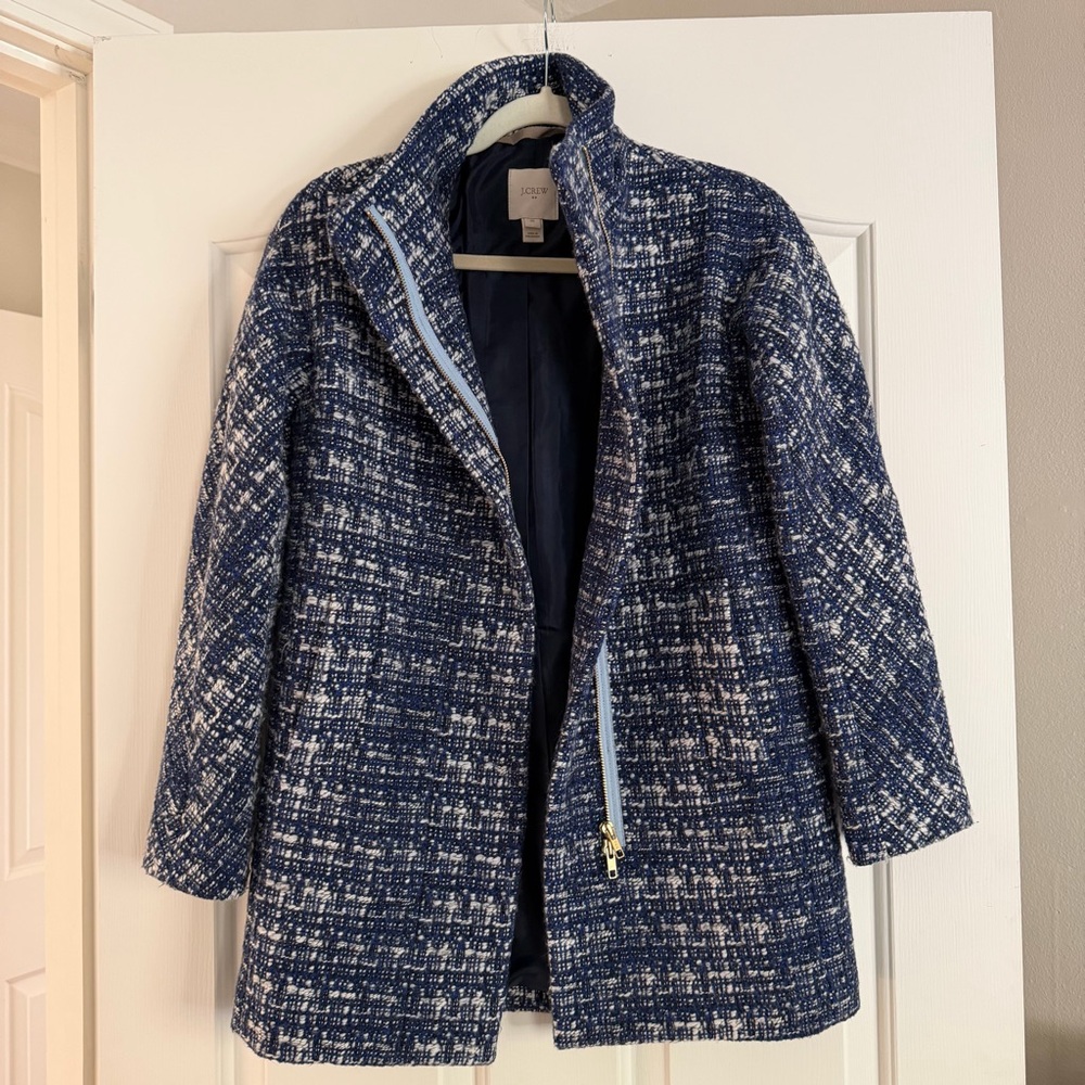 J. Crew Tweed coat